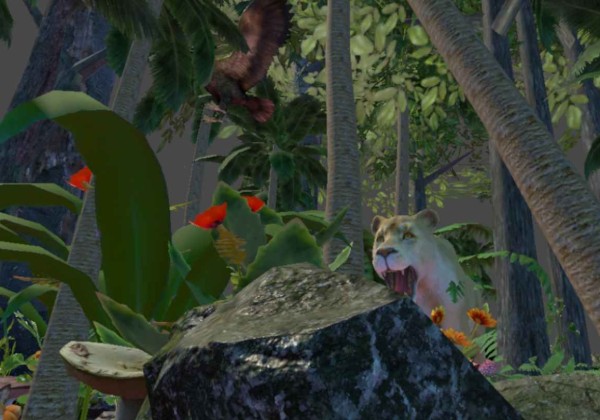 Oculus Quest 游戏《丛林穿越》Jungle Passthrough