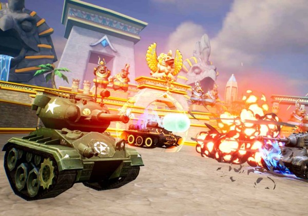 Oculus Quest 游戏《坦克竞技场 VR》World War Toons: Tank Arena VR